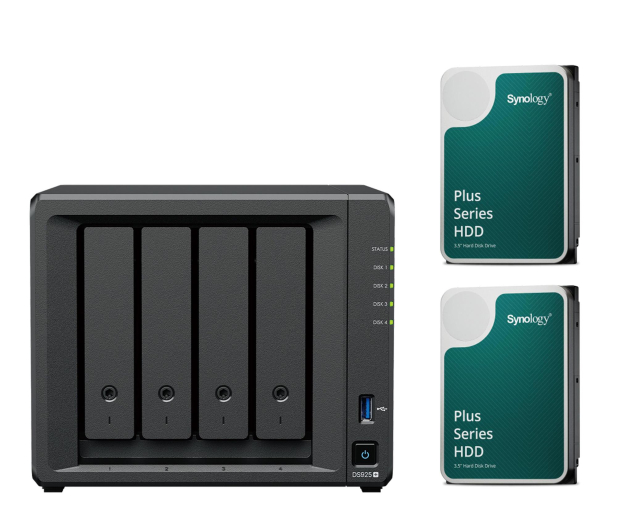 Synology DS925+ (2x 16TB HDD HAT3310-16T) - 1334732 - zdjęcie